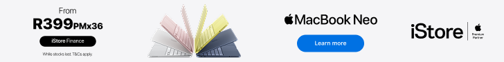 iStore MacBook Neo 2 — Header 728x90