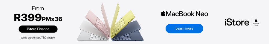 iStore MacBook Neo 2 — Sticky Footer 900x150