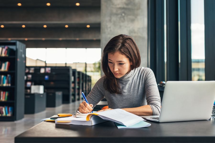 student sending applications to tvet colleges