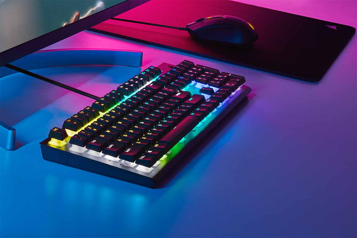Teclado luminoso
