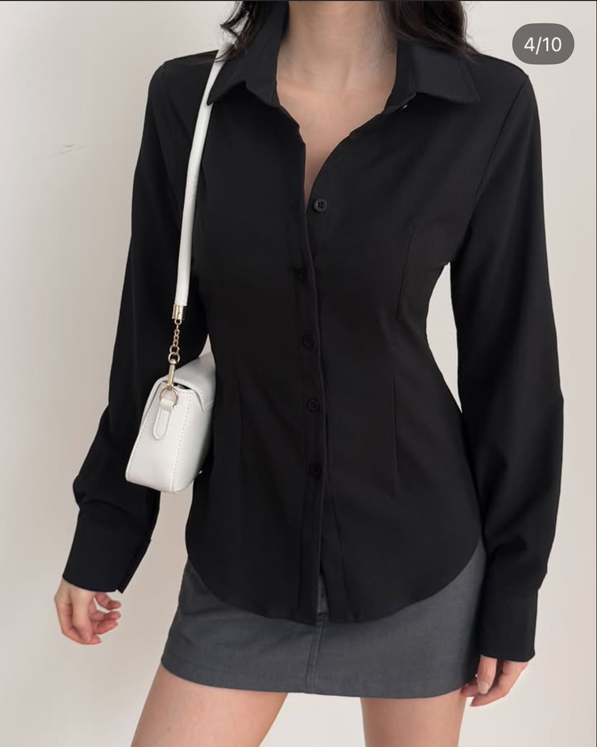 Fitted shirt Solid Shades