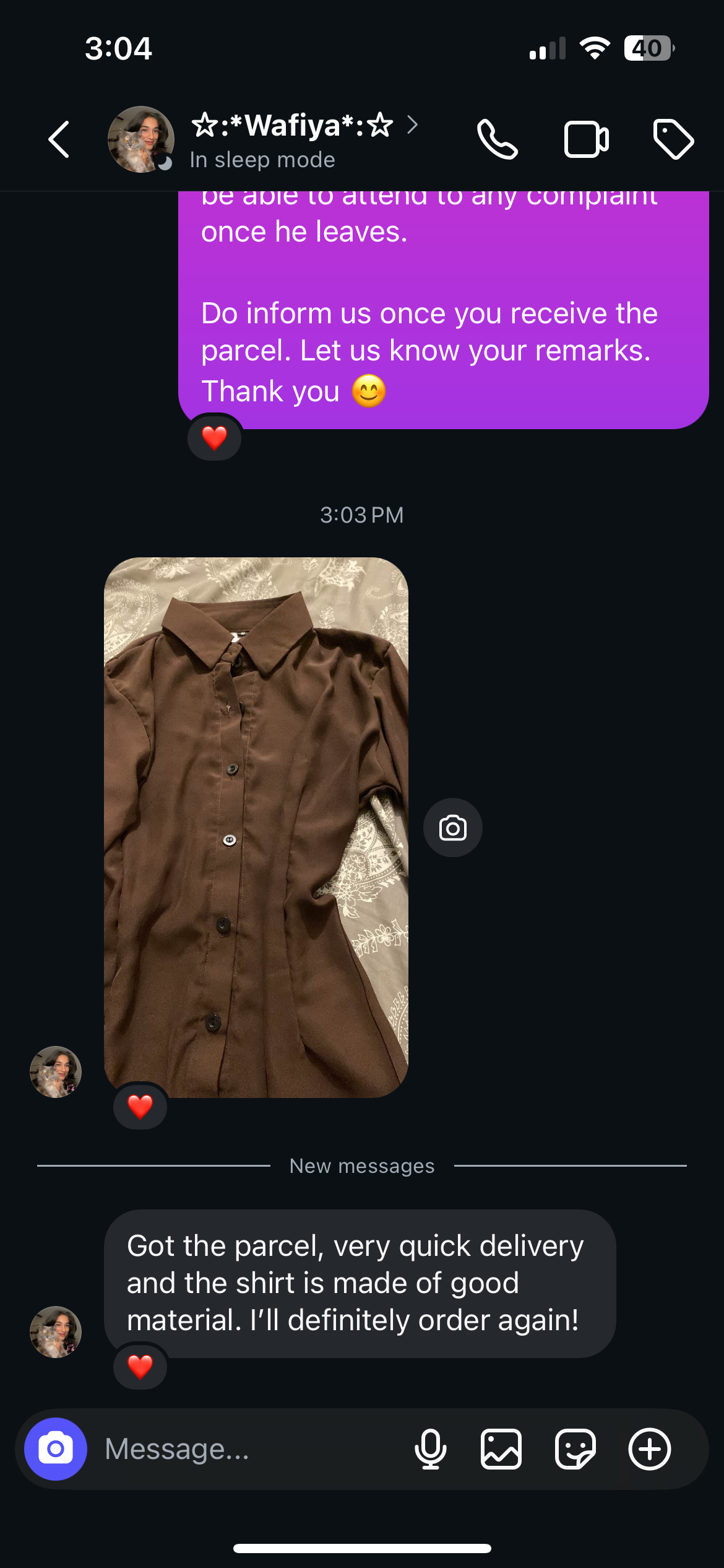 Fitted shirt Solid Shades thumbnail 3