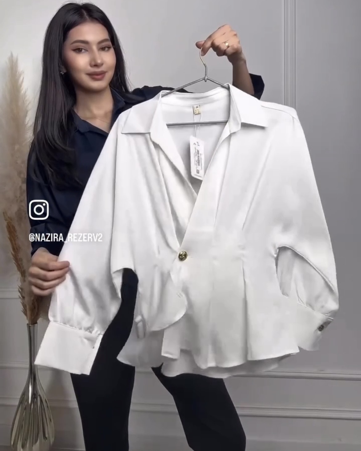 Satin Wrap Top thumbnail 5