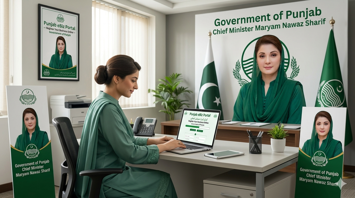 Punjab eBiz Portal 2026 hero graphic