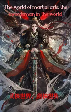 The world of martial arts, the swordsman in the world