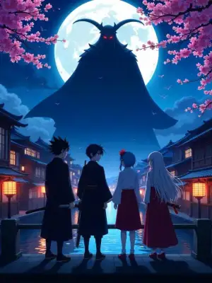 Cover of Crimson Threads of Yomi by Shiori Tanaka