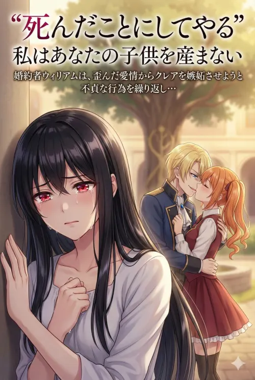 "She's dead." I won't give birth to your child. by Kurakura - Abuse, Broken, Dark Romance, Drama, emotional, Fantasy, Female Protagonist, Historical, Karma, love, Psychological, regret, Romance, School Life novel cover