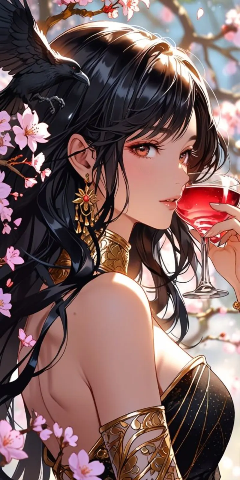 Whispers Beneath the Cherry Tree cover