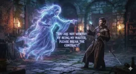 A spirit told me, "You are not worthy of being my master, please break the contract!", so I'm giving you to my sister who wants you.