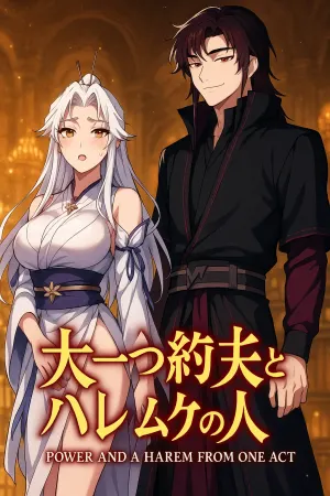 Cover of Power and a Harem from One Act by Black and White Key