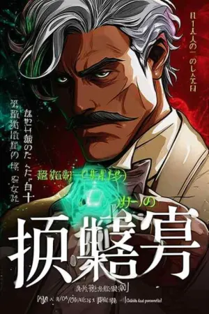 Cover of A tired old man secretly begins practicing magic with an AI by  Charan