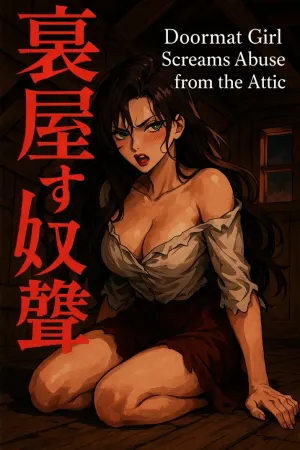 Cover of Doormat girl screams abuse from the attic by Hanamaru