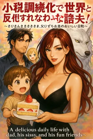 Cover of A child transported to another world and revolutionized a world without sweets! ~A delicious daily life with dad, his sissy, and his fun friends~ by Chico