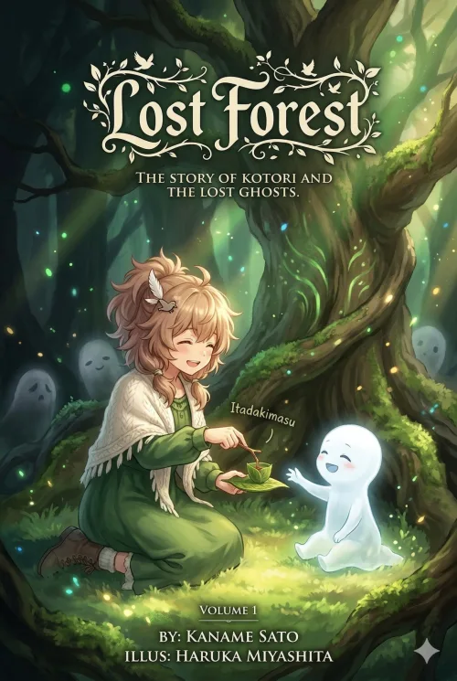 Lost Forest by Kitai Megumi - Fantasy, Supernatural, Slice of Life, Ghost novel cover