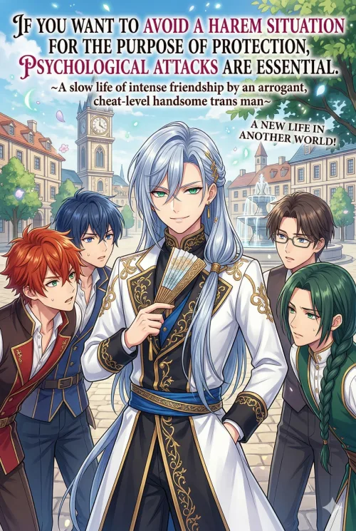 If you want to avoid a harem situation for the purpose of protection, psychological attacks are essential. handsome trans man~ by Kuzuha - Gender Bender, Comedy, Slice of Life, Overpowered Protagonist, Misunderstandings, No Romance, Platonic novel cover