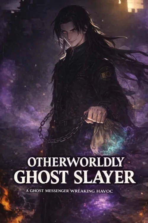 A Ghost Messenger From the Underworld, Slaughtering My Way Through the World of Ghosts and Monsters by Autumn Winter - Adventure, Overpowered Protagonist, War, Ghost novel cover