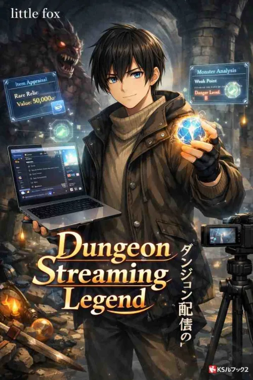 Fired and Dumped in a Dungeon, I Became a Streaming Legend by Little Fox - Fantasy, another world novel cover