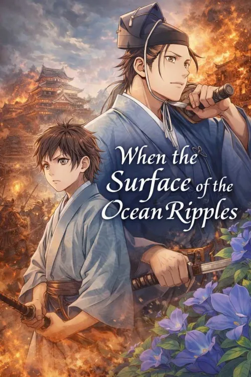 When the surface of the ocean ripples by  Israfil - Happy Ending, Heartbreak, motivational novel cover