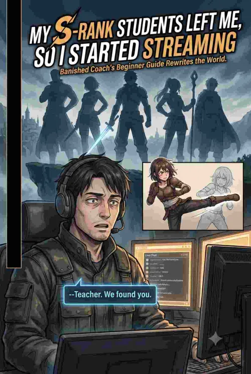 My S-Rank Students Left Me, So I Started Streaming by Sakuraro - Action, another world, Magic, Revenge, Overpowered Protagonist novel cover