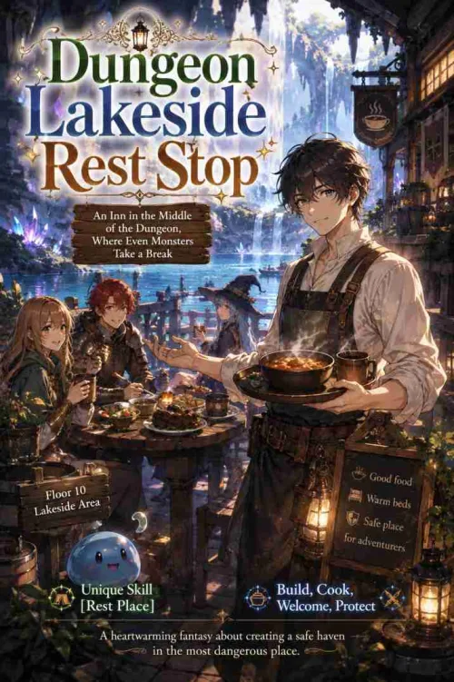 Dungeon Lakeside Rest Stop by  Kogitsune - Fantasy, Dungeon novel cover