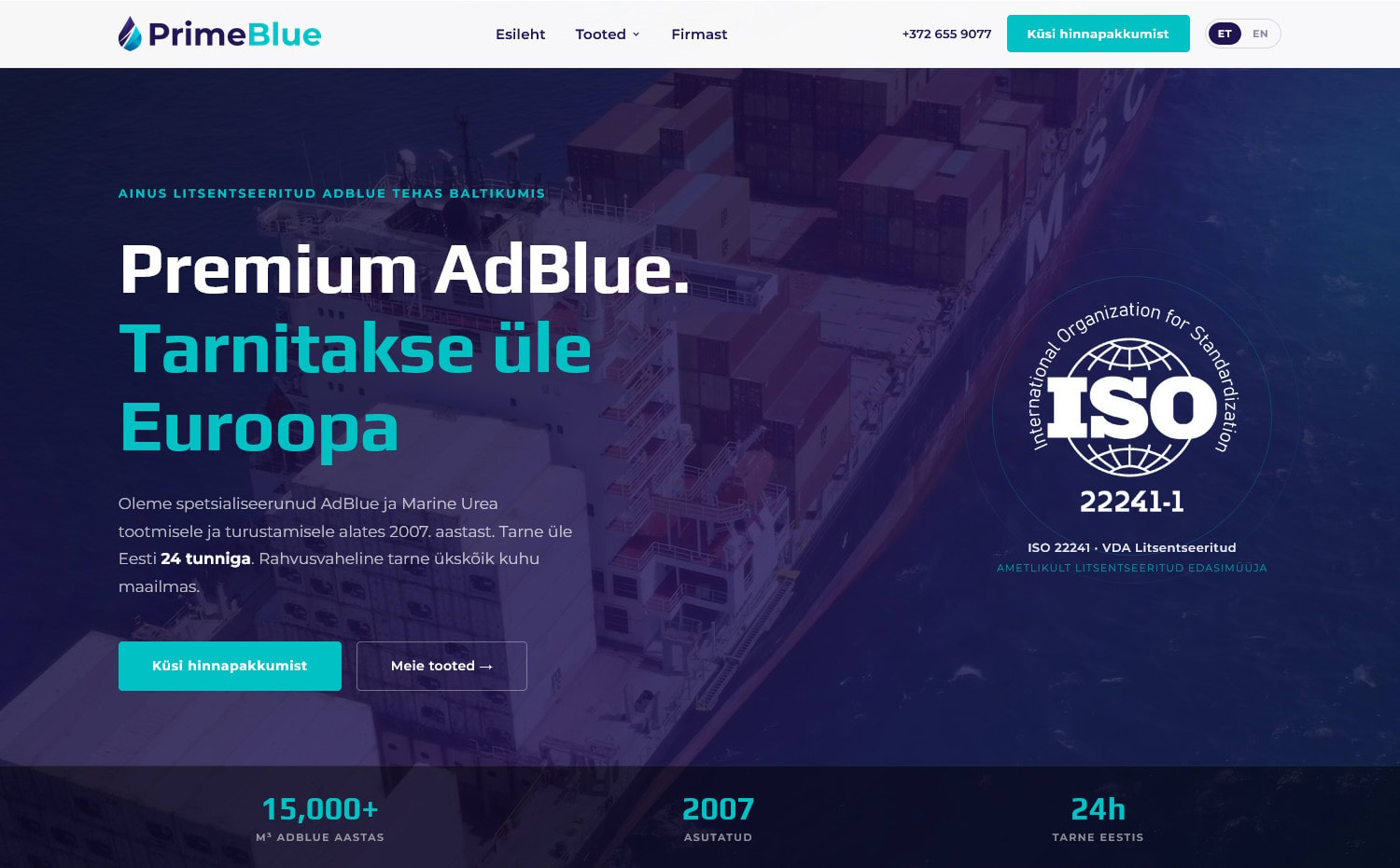 PrimeBlue koduleht