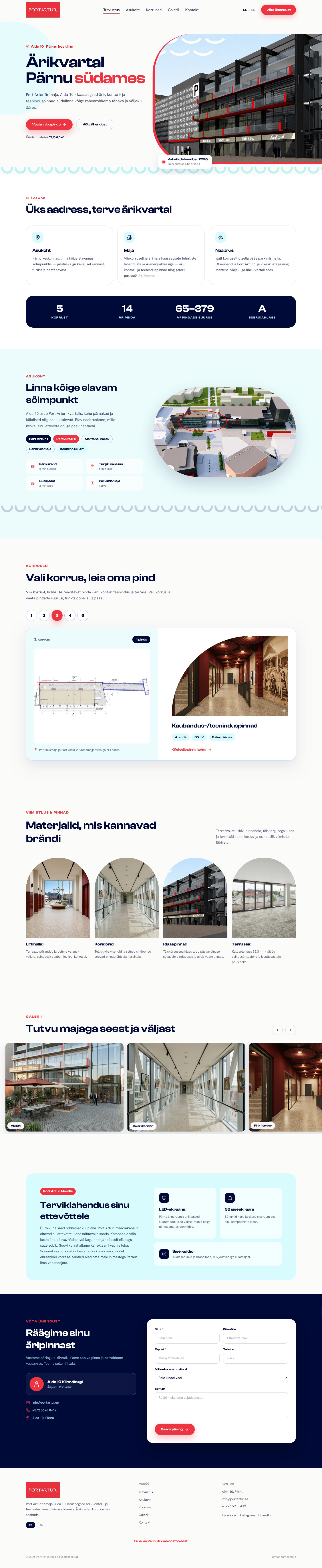 Port Artur - Aida 10 Ärimaja koduleht