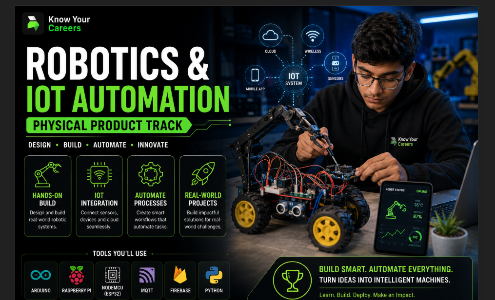 Robotics & IoT Automation (Physical Product Track)