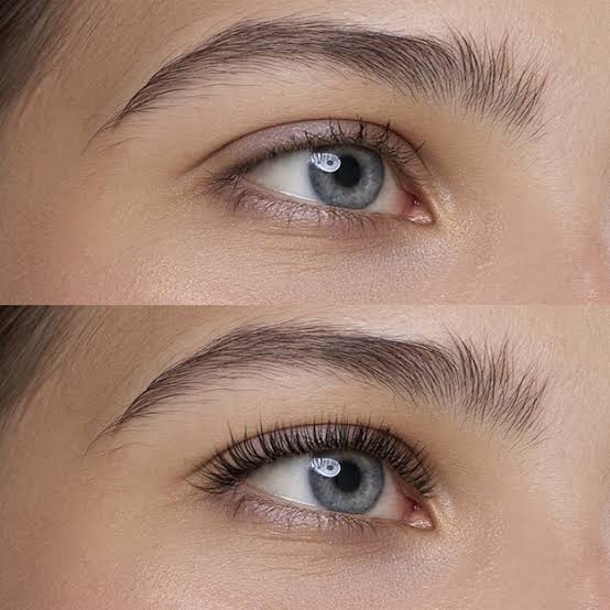 Réhaussement de cils
