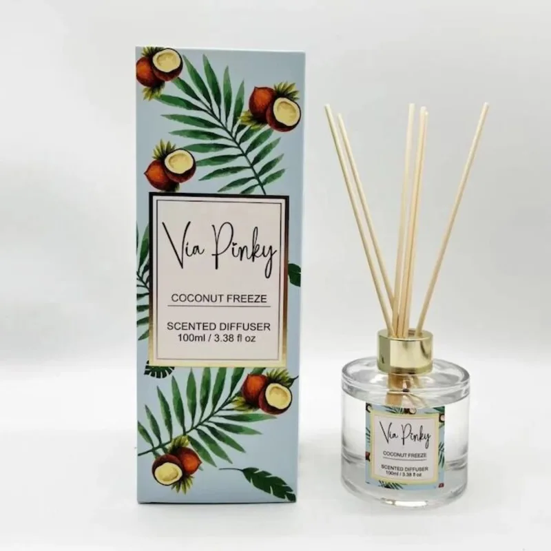 Via Pinky Coconut Freeze Scented Diffuser - Sweet Scents 