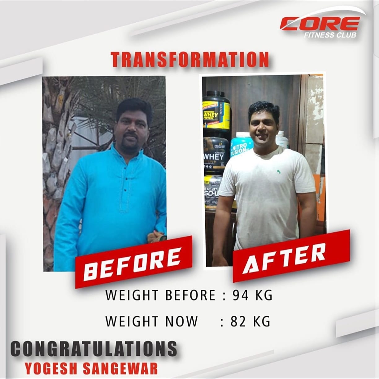 Amazing Transformation - 8 Months