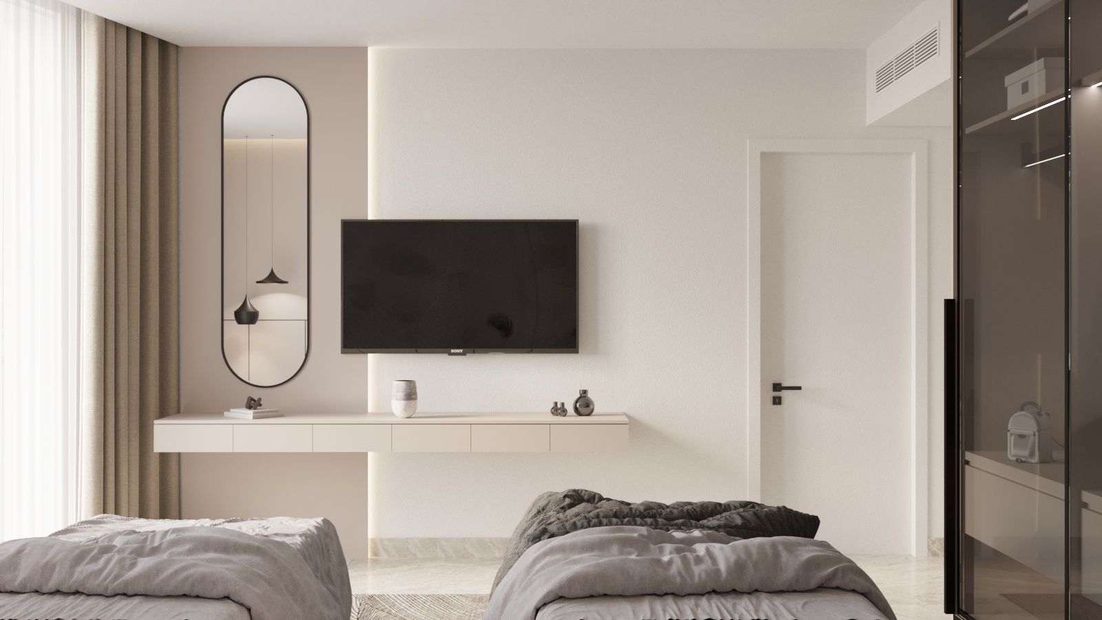 Bedroom interior design 12
