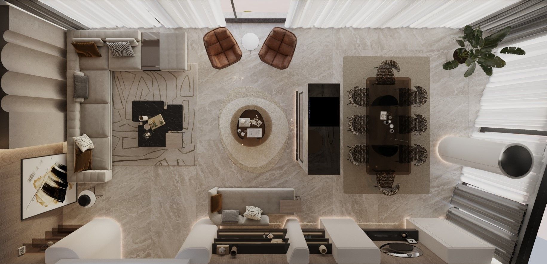 Living room interior 14