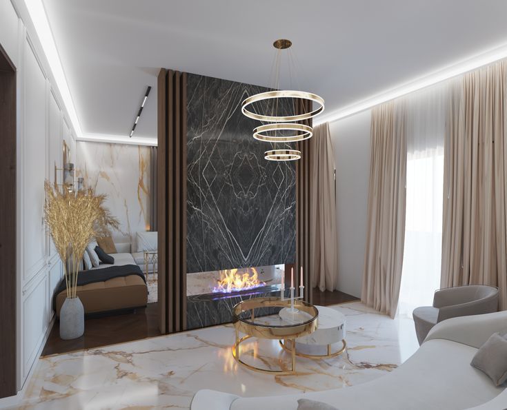 Living room interior 35