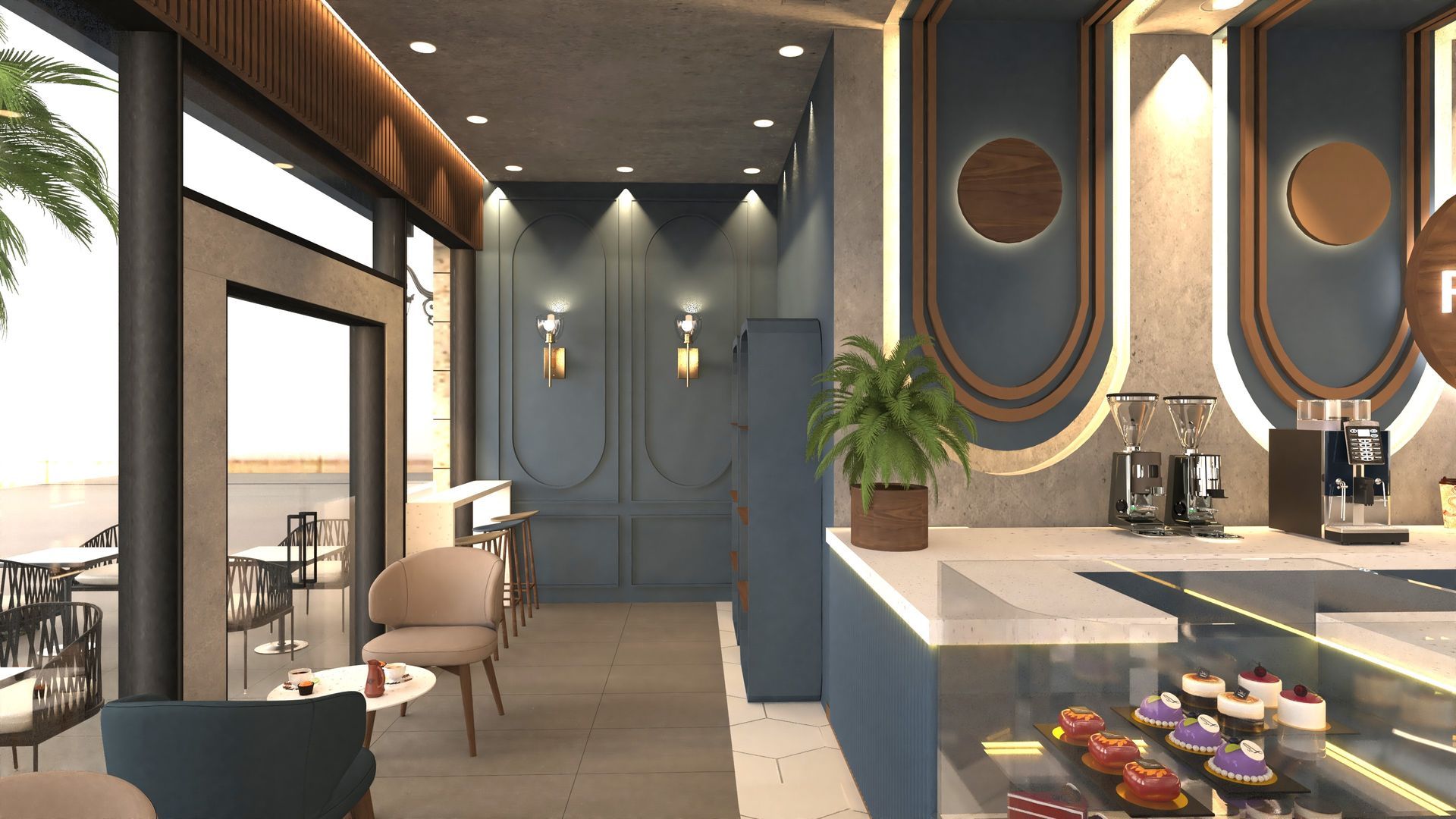 Restaurant interior design 3