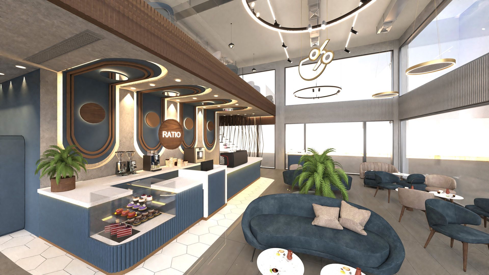 Restaurant interior design 2