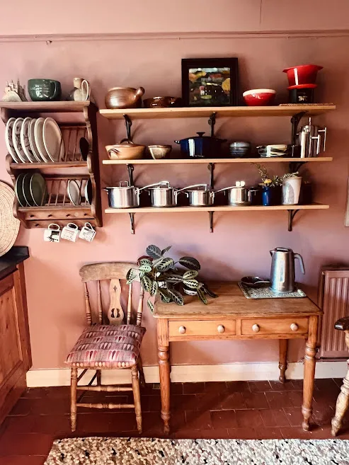 Farmhouse kitchen pots and pans