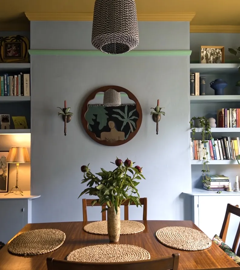 Dining room wide light