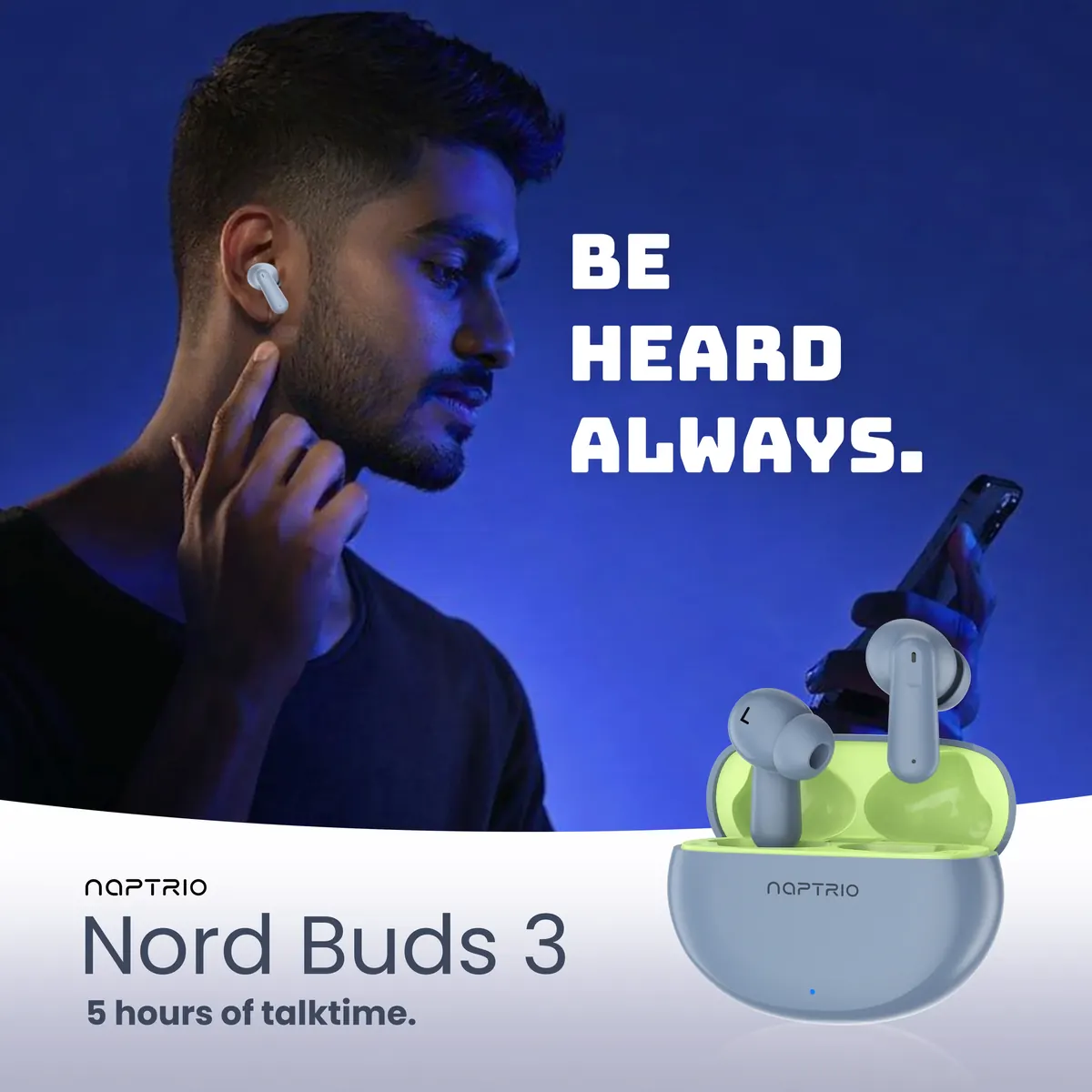 Buds 3 Grey poster
