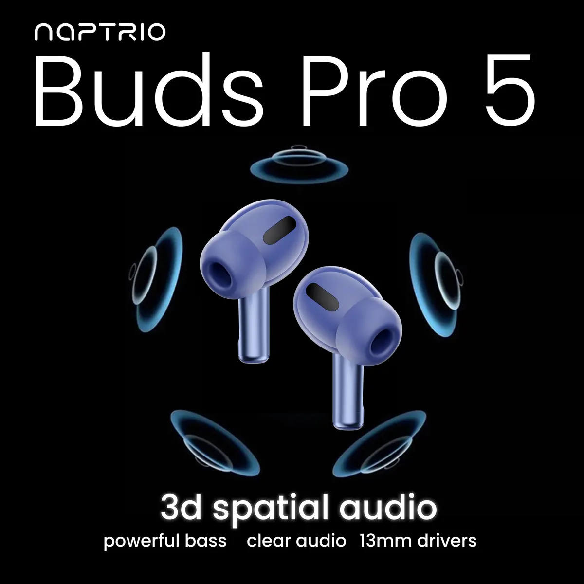 Buds Pro5 Metallic Blue feature