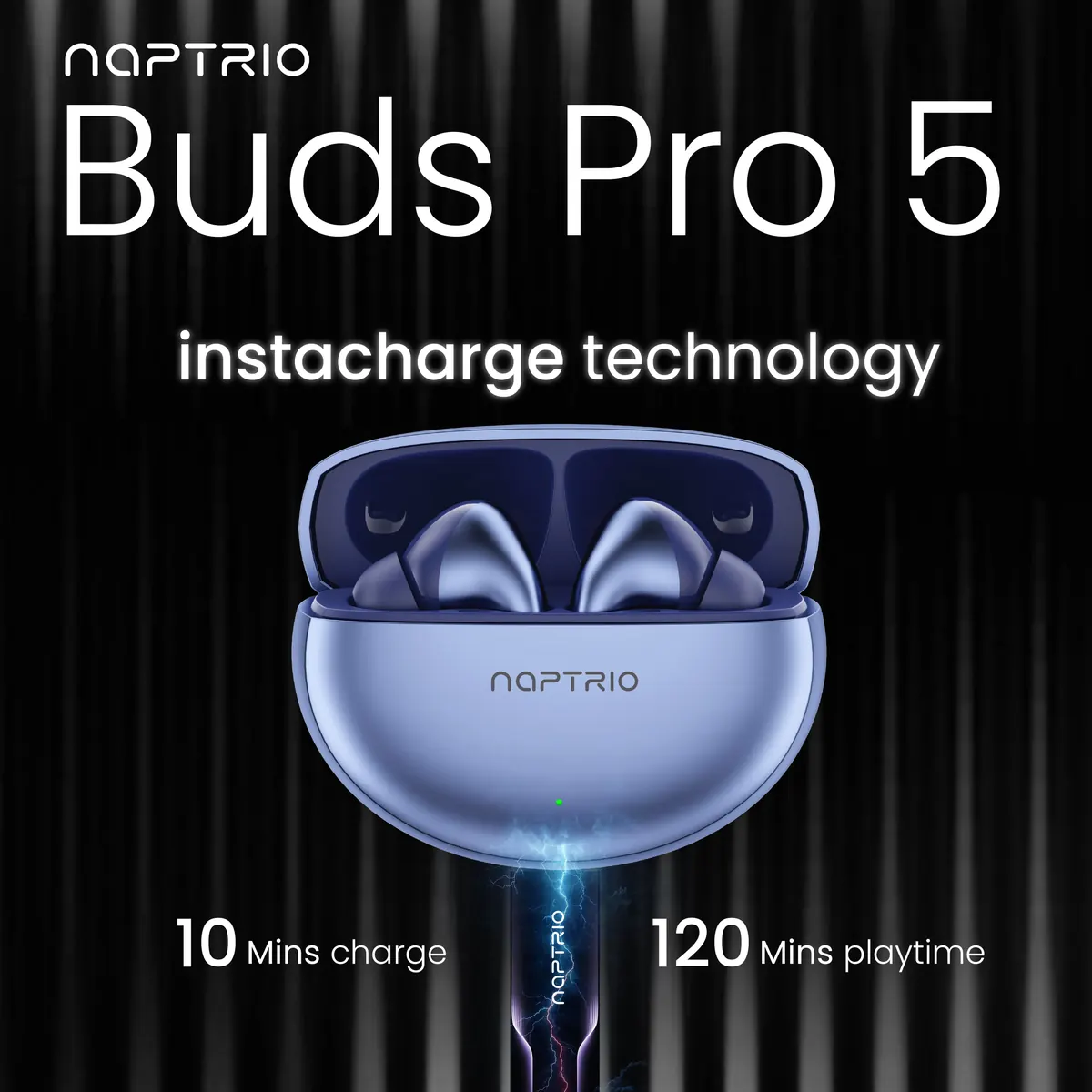 Buds Pro5 Metallic Blue feature