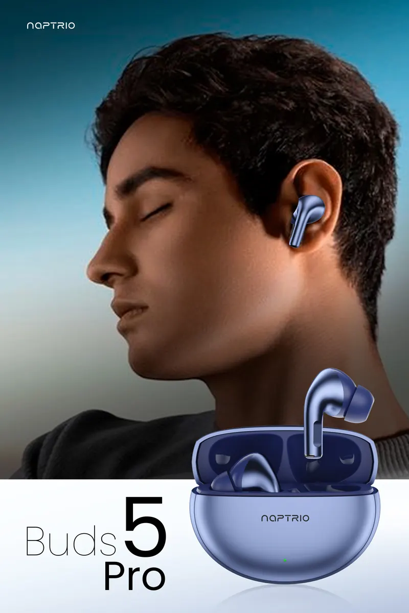 Buds Pro5 Metallic Blue poster