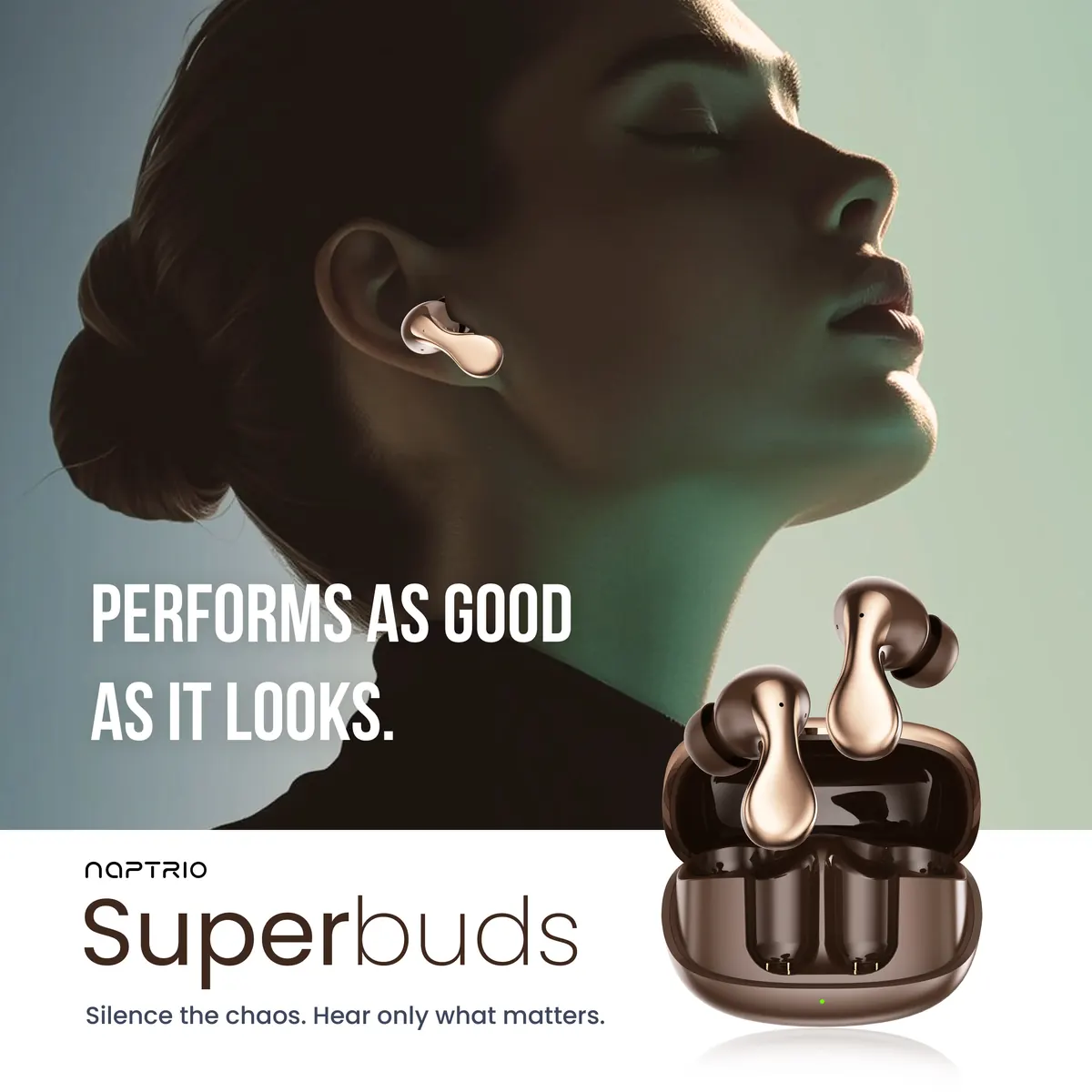 Superbuds Golden Brown poster