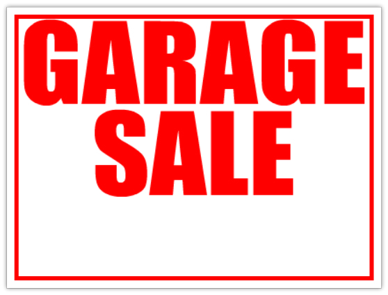 sales sign template