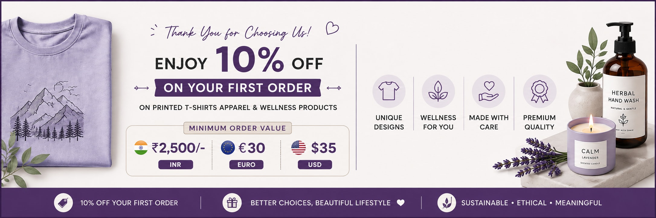 first purchase discount