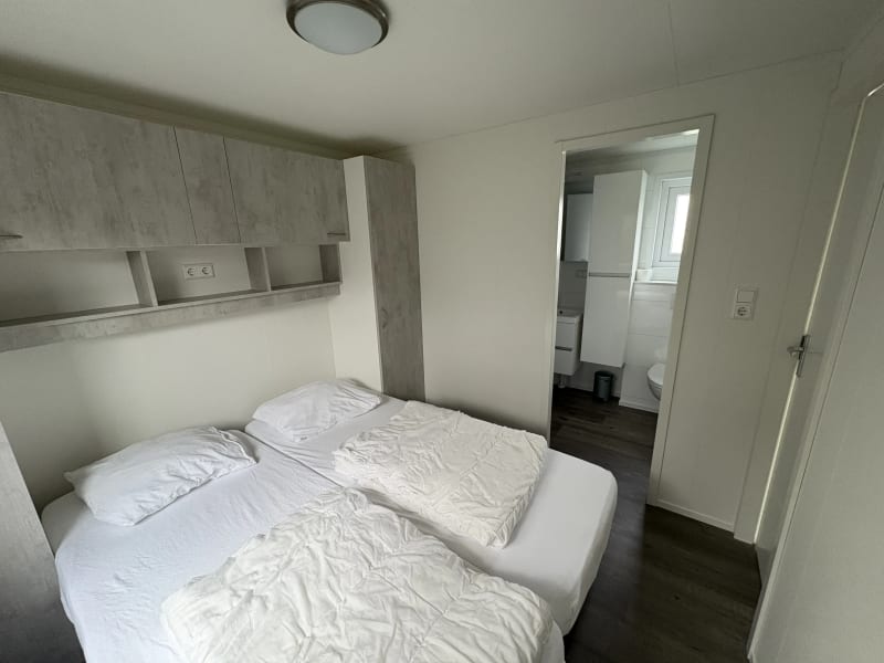 Tweede slaapkamer met boxspringbedden