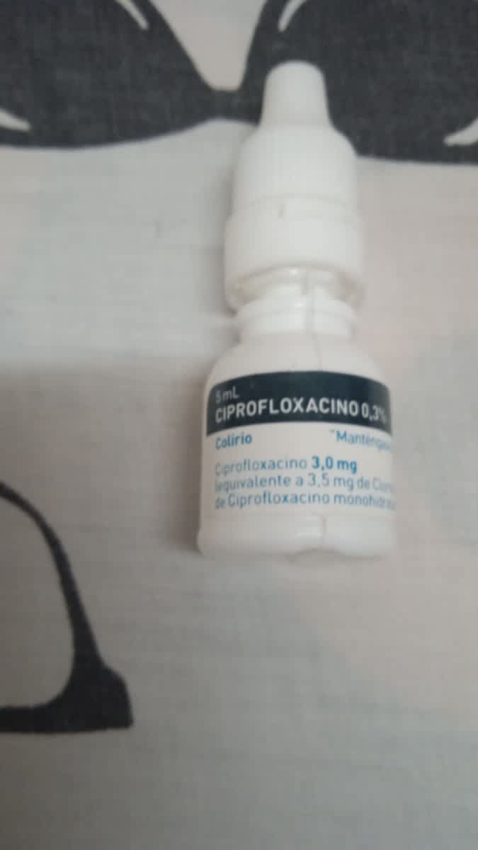 Ciprofloxacino colirios 
