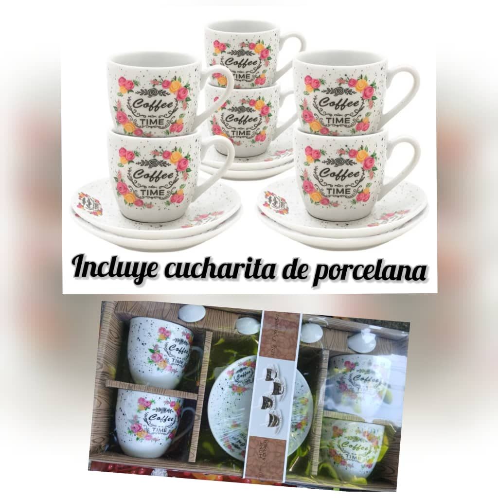 Juego de 4 tazas