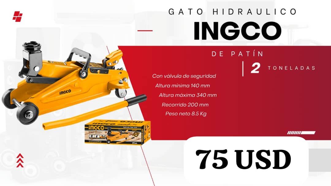 Gato hidráulico de 2 toneladas 