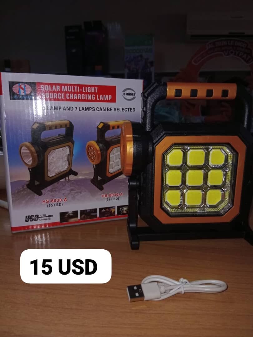 Lámparas recargable 