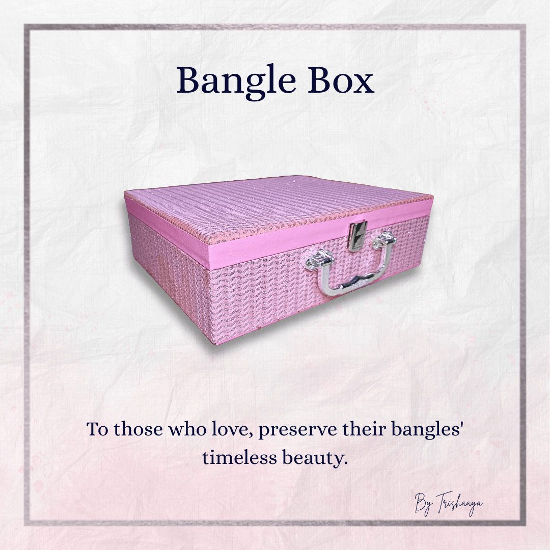 Pink Texture Bangle Box